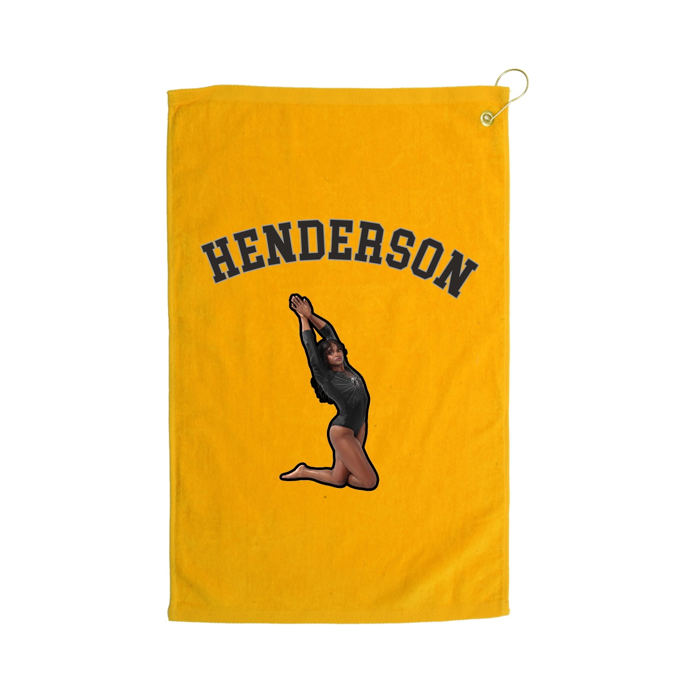 Golf Towel — Shirsey Arch in Gold