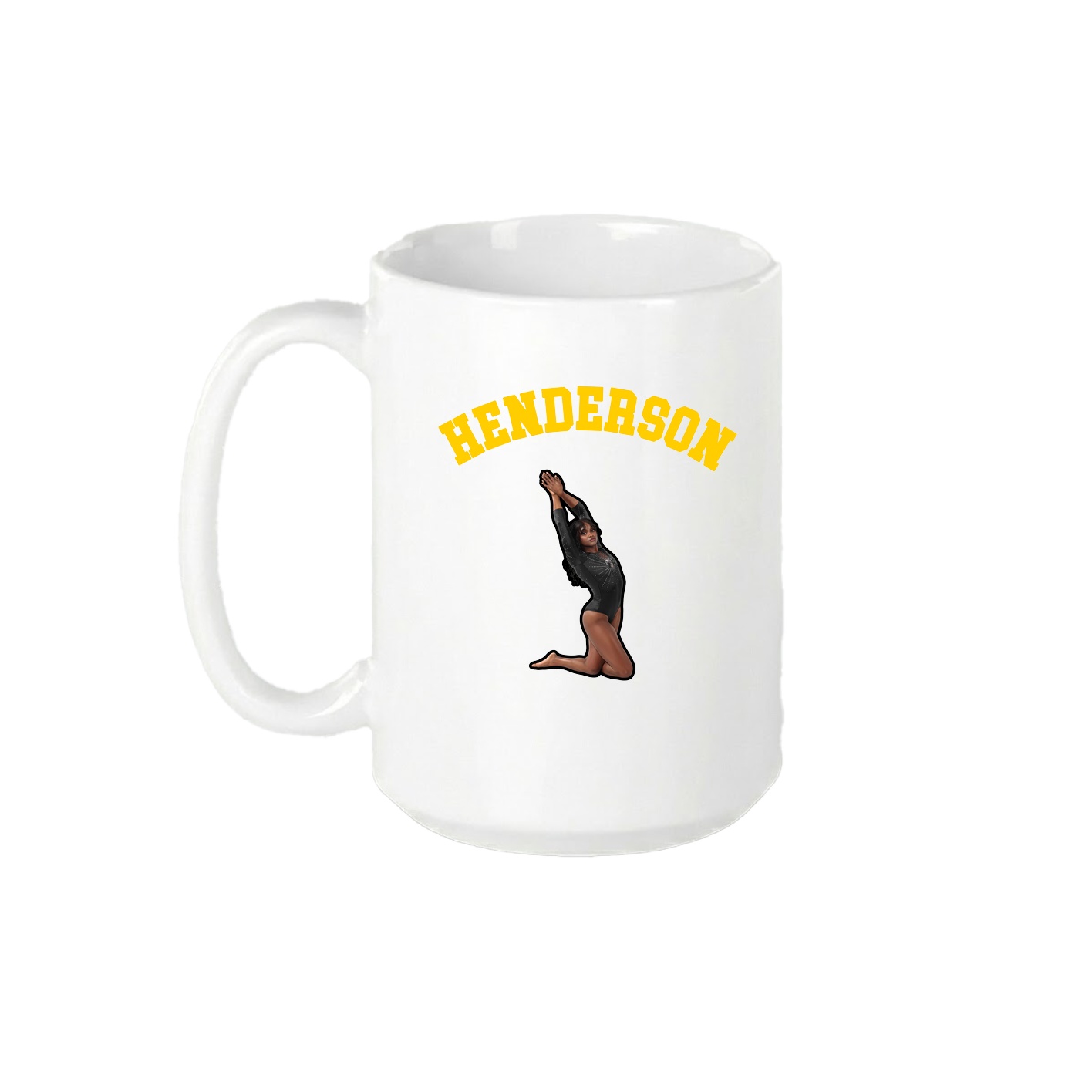 15oz Coffee Mug — Shirsey Arch in White