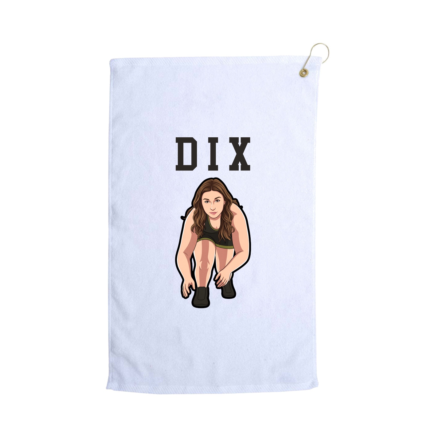 Golf Towel — Shirsey in White