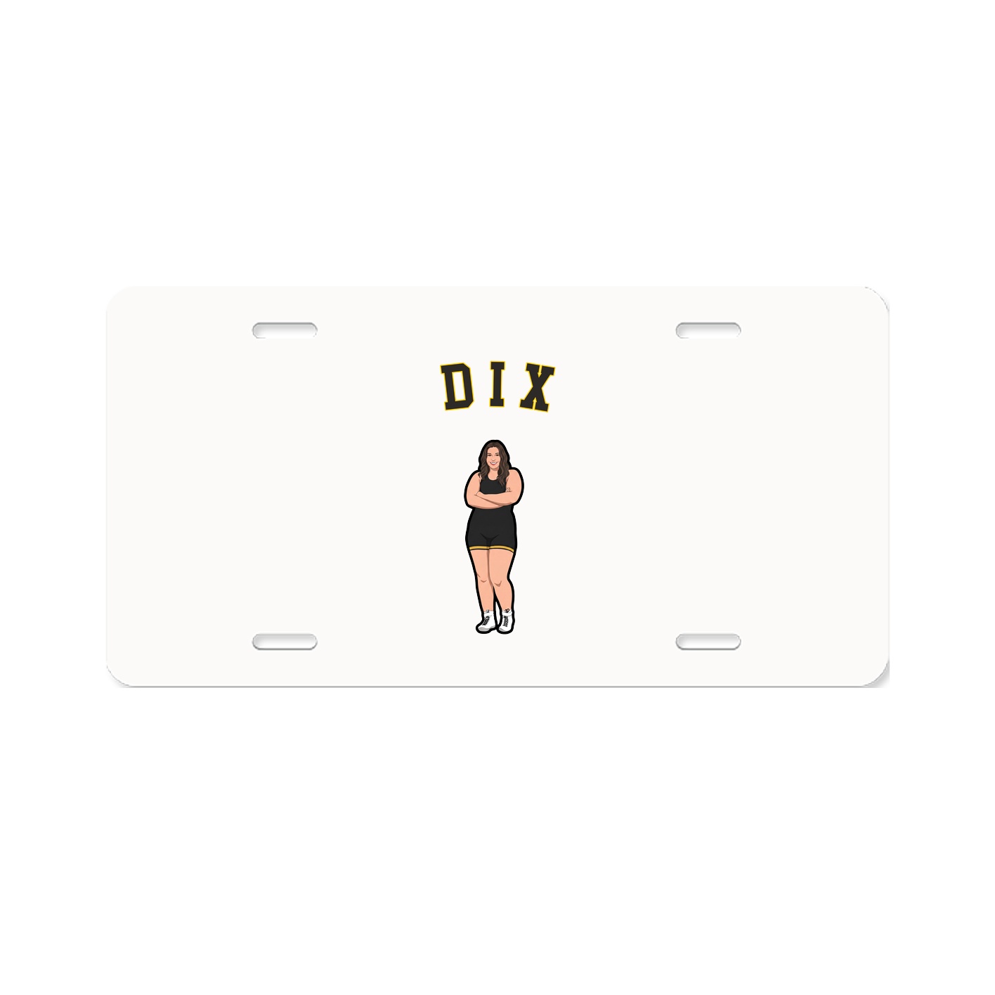 License Plate — Shirsey Arch in Classic