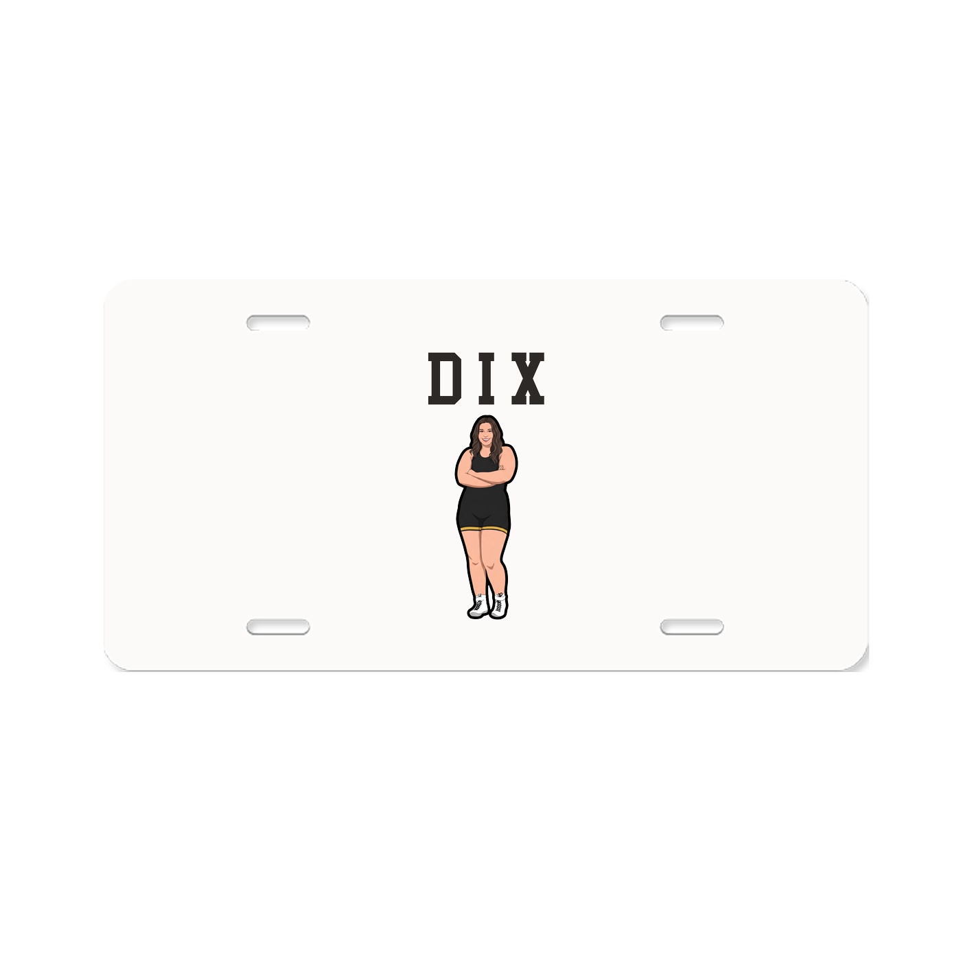 License Plate — Shirsey in Classic