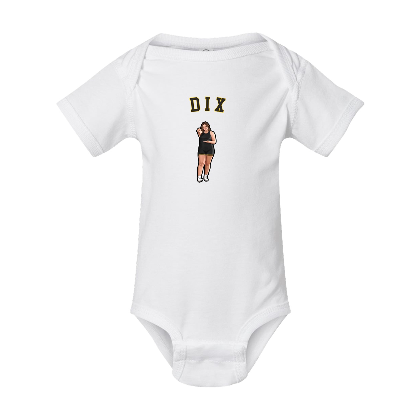 Baby Onesie — Shirsey Arch in White