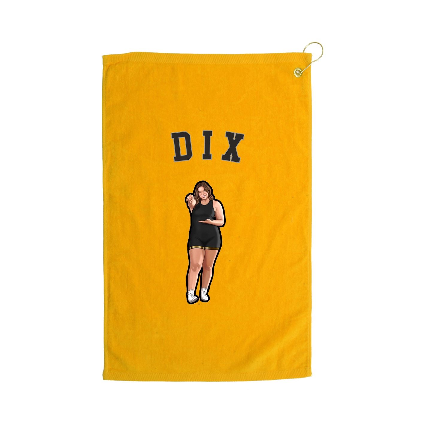 Golf Towel — Shirsey Arch in Gold
