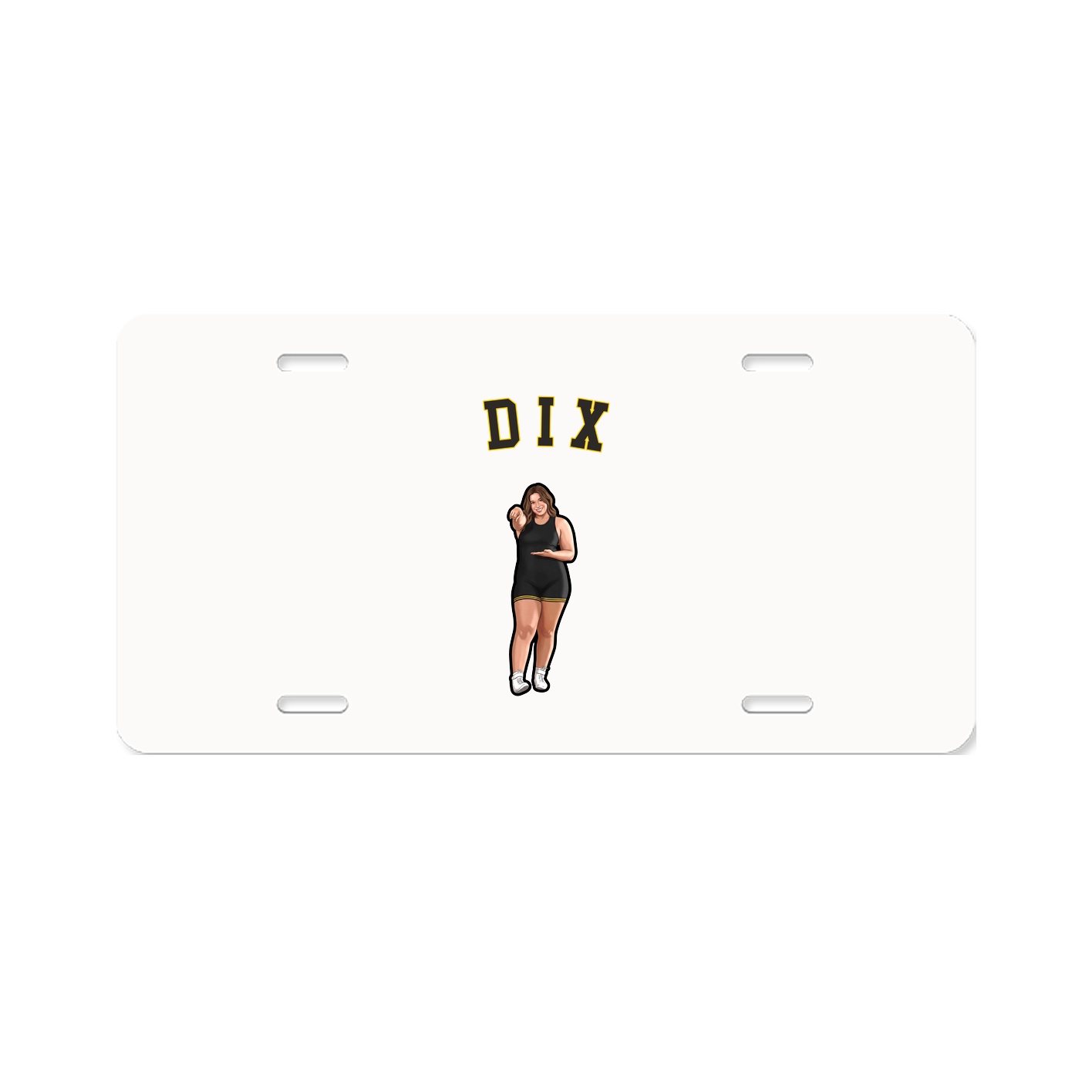 License Plate — Shirsey Arch in Classic
