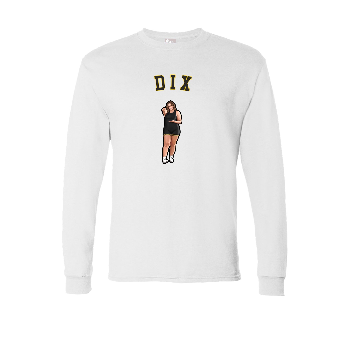 Long Sleeve Tee — Shirsey Arch in White