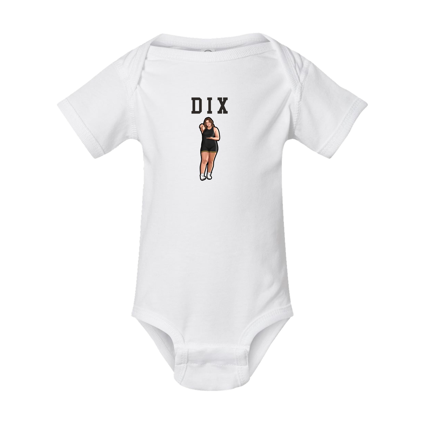 Baby Onesie — Shirsey in White