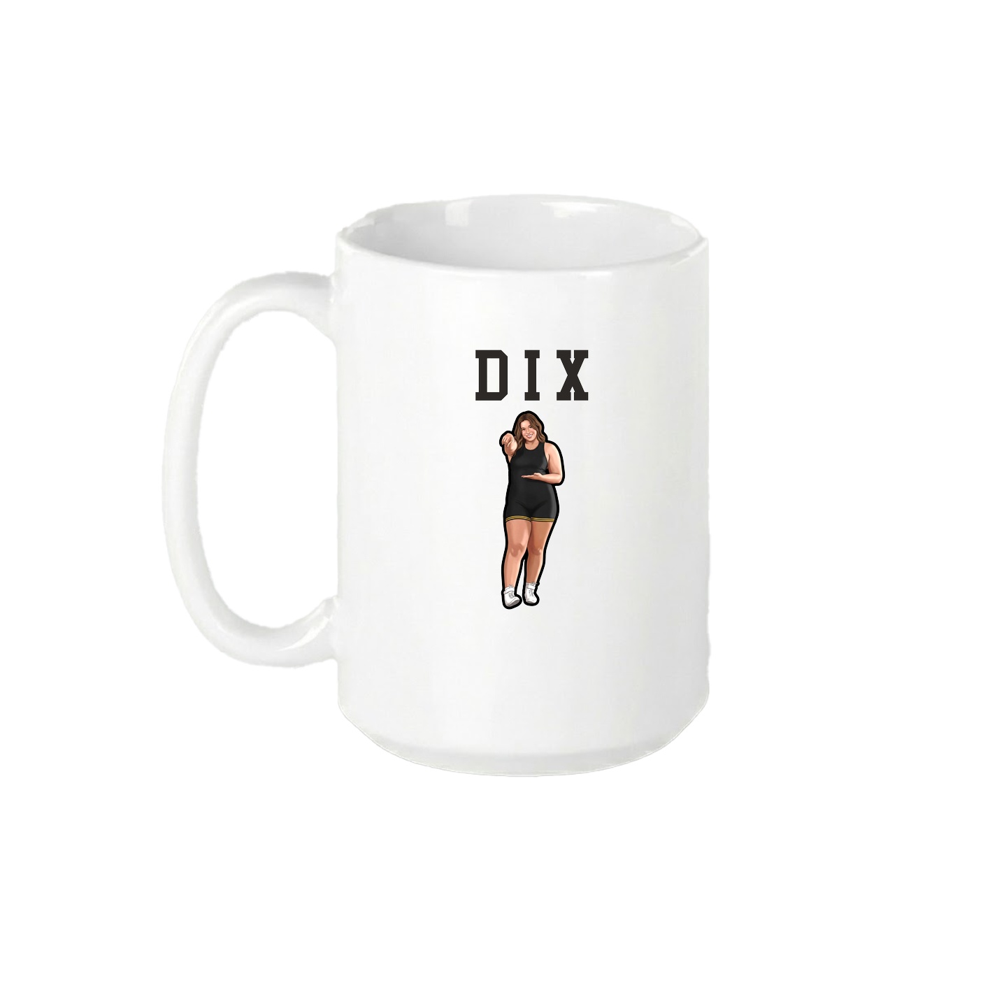 15oz Coffee Mug — Shirsey in White