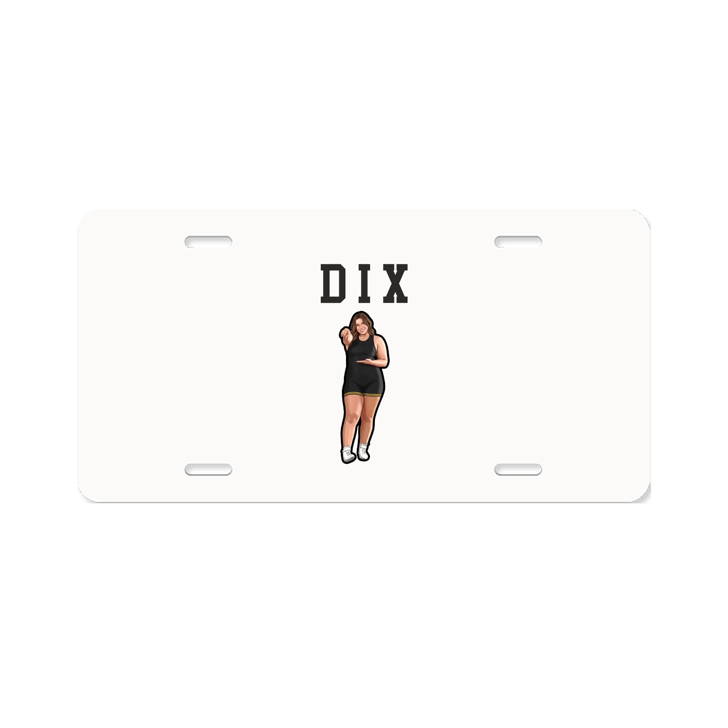 License Plate — Shirsey in Classic