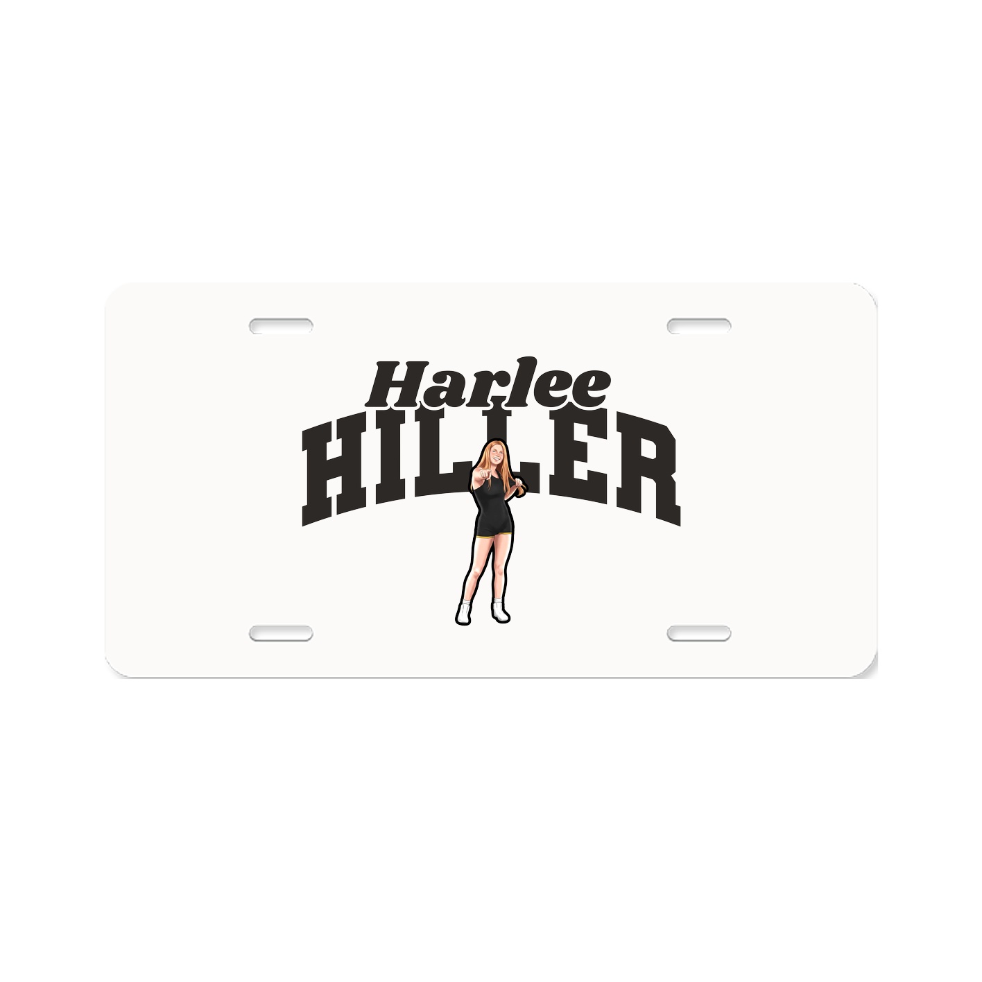 License Plate — Signature Arch in Classic