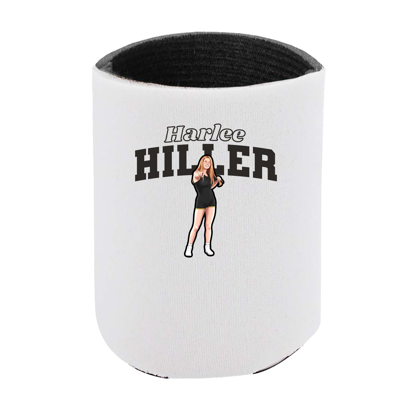Can Holder — Name Arch in White