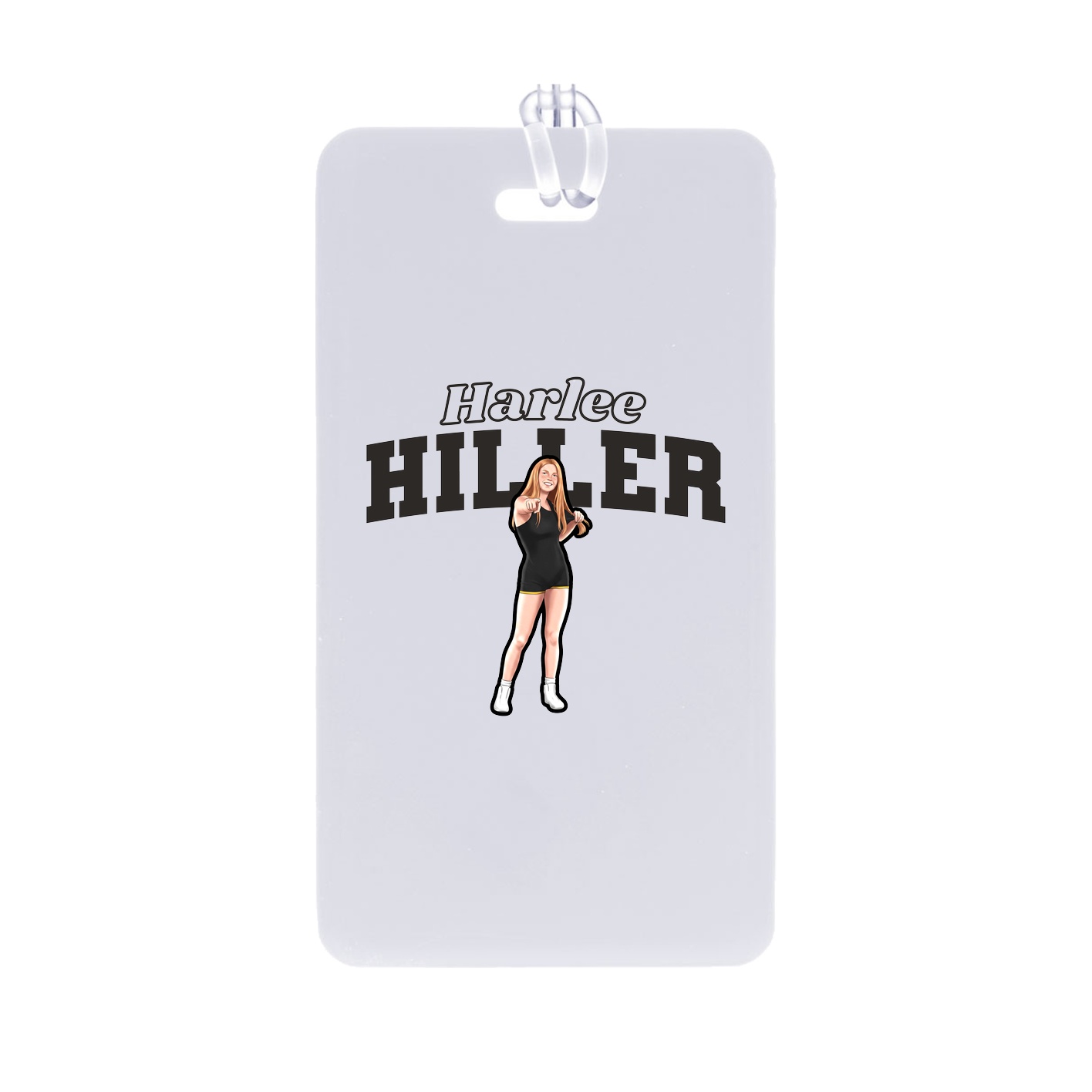 Bag Tag — Name Arch in Classic