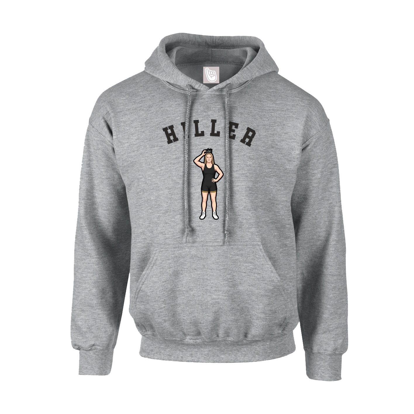 Youth Hoodie — Shirsey Arch in Grey