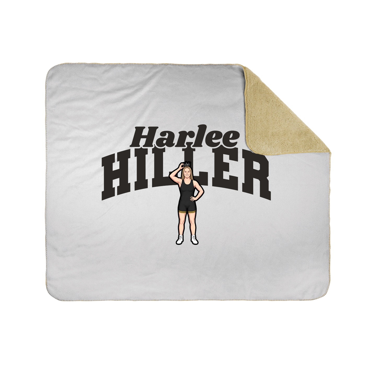 Throw Blanket — Signature Arch in White