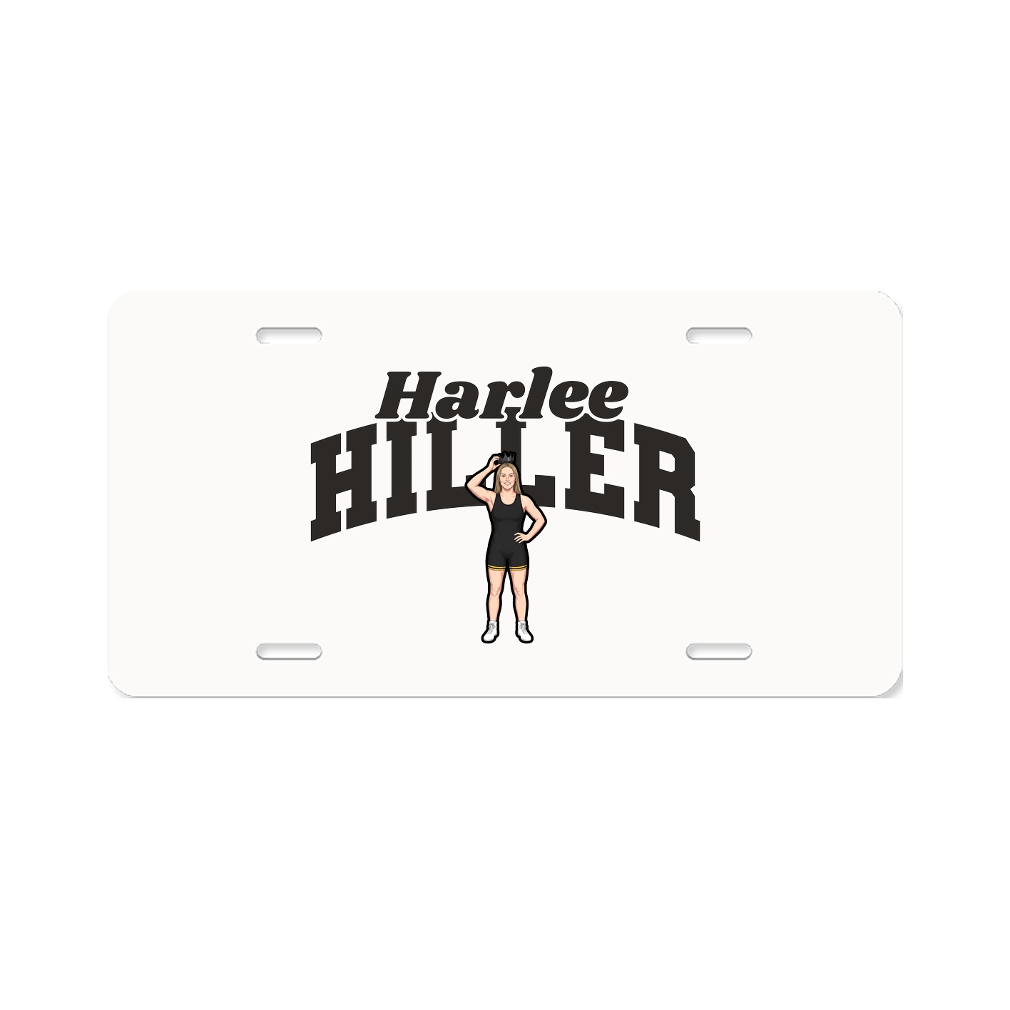 License Plate — Signature Arch in Classic