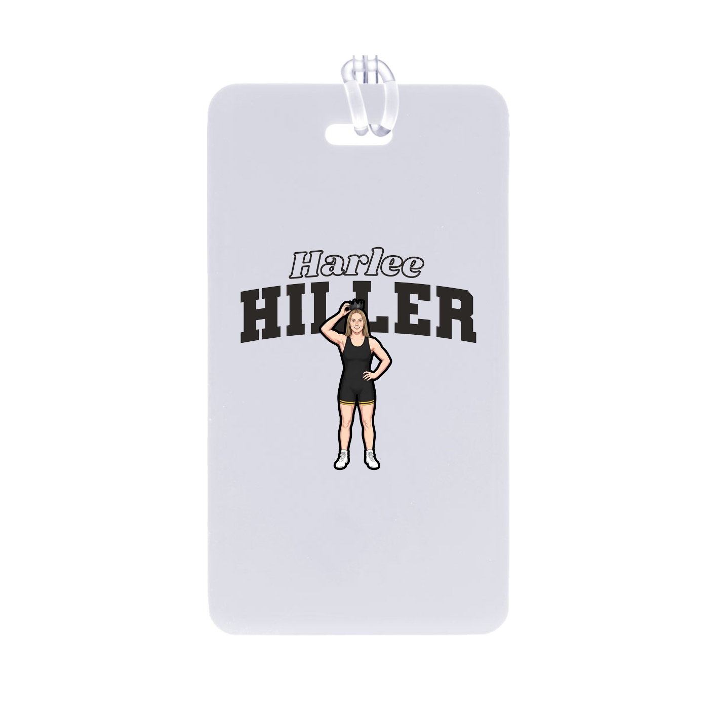 Bag Tag — Name Arch in Classic