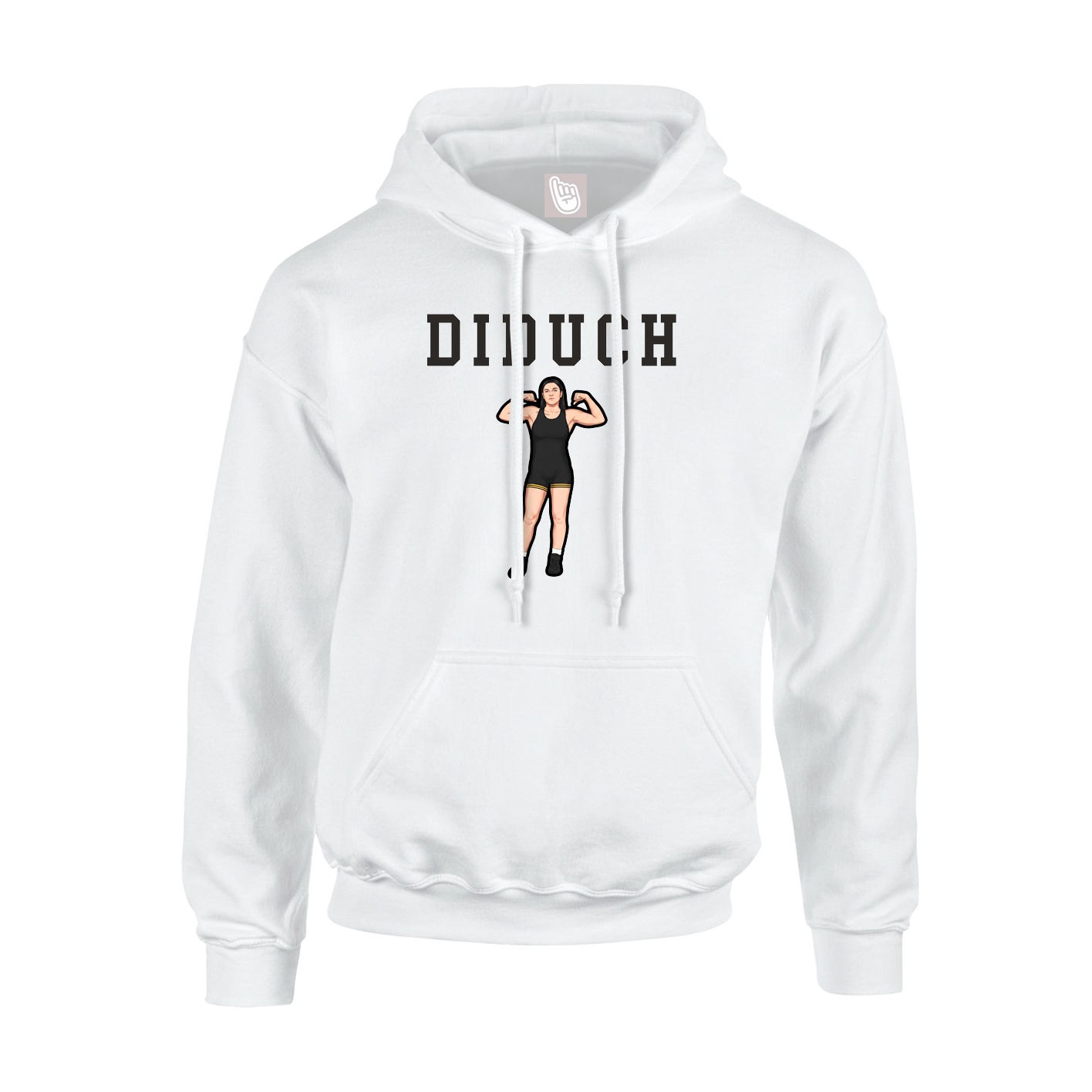 Hoodie — Shirsey in White