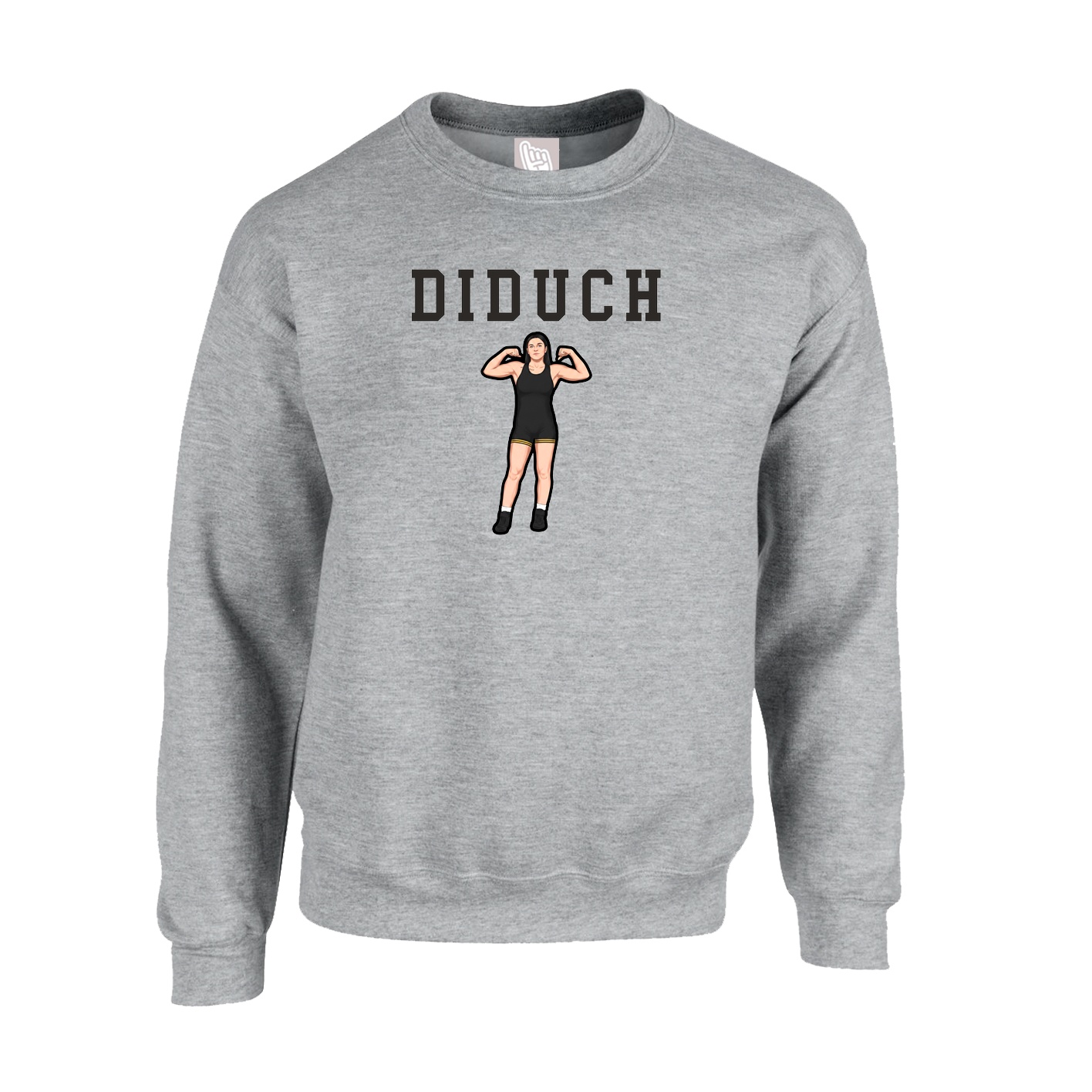 Fleece Crew — Shirsey in Grey