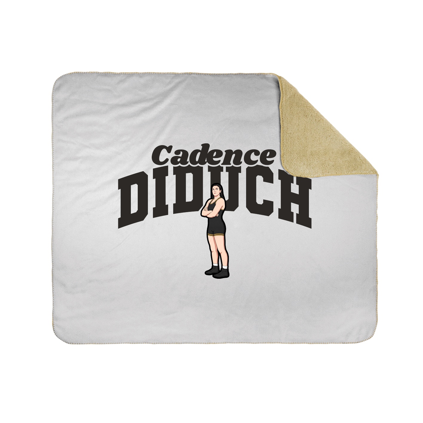 Throw Blanket — Signature Arch in White