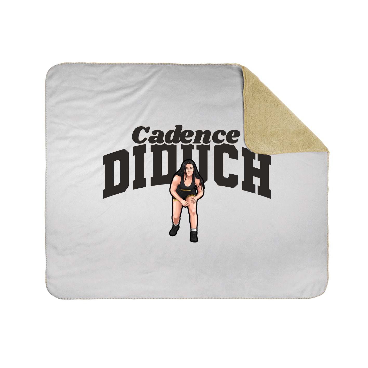 Throw Blanket — Signature Arch in White