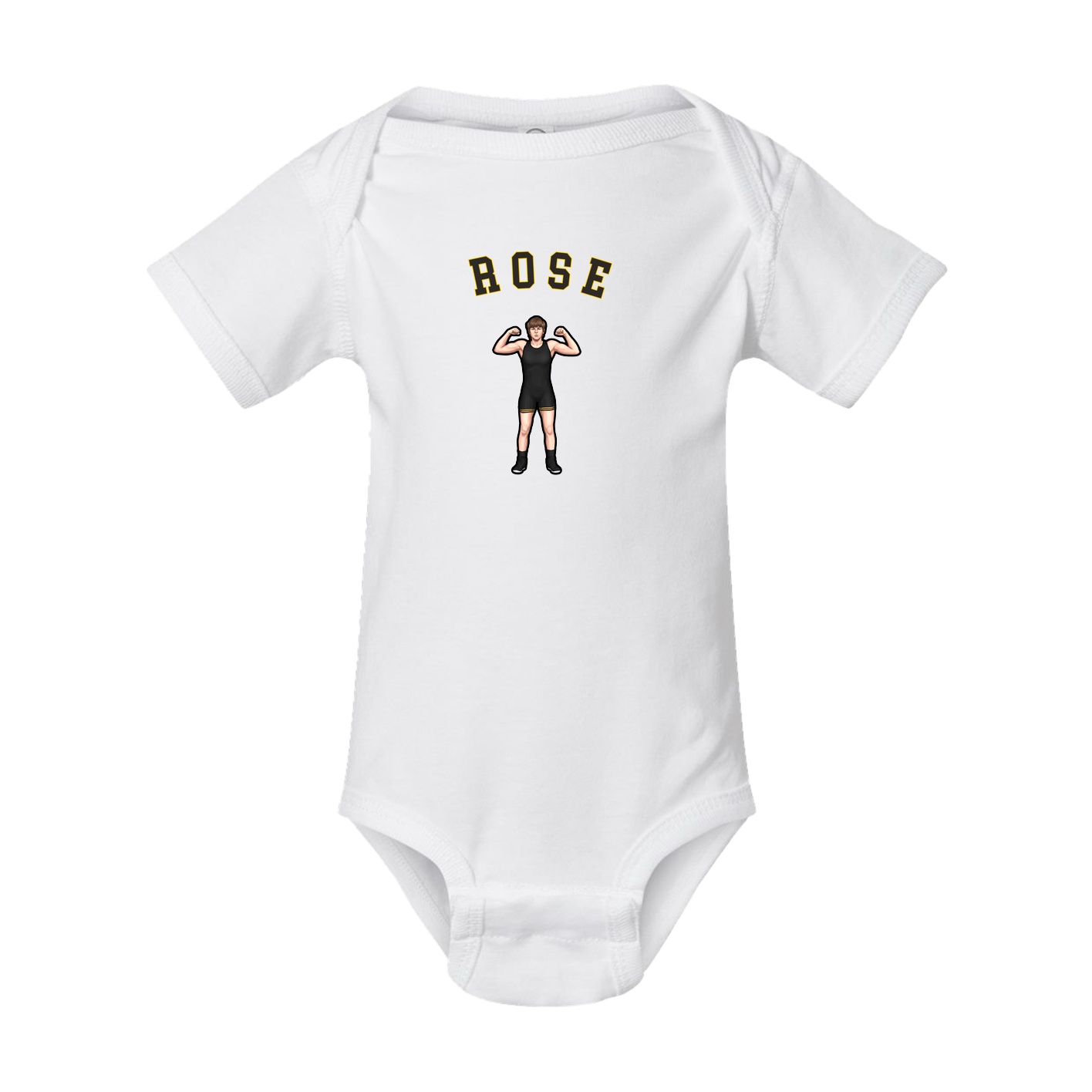 Baby Onesie — Shirsey Arch in White