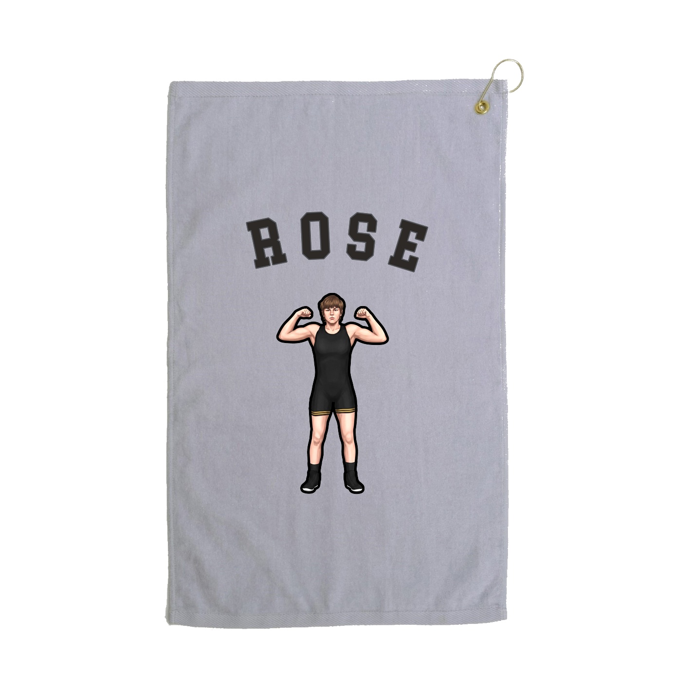 Golf Towel — Shirsey Arch in Grey