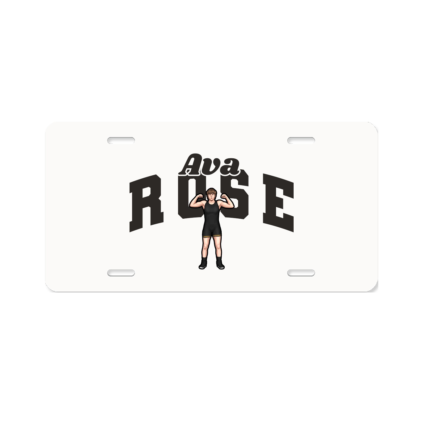 License Plate — Signature Arch in Classic