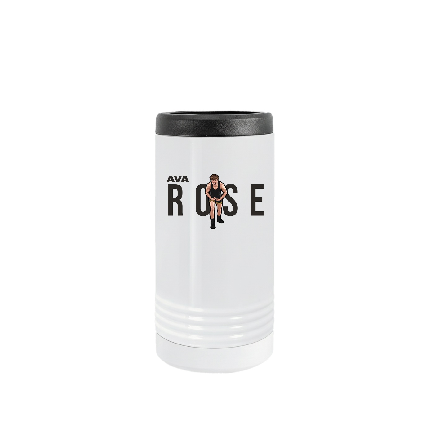 Slim Beverage Holder — Player Name in White