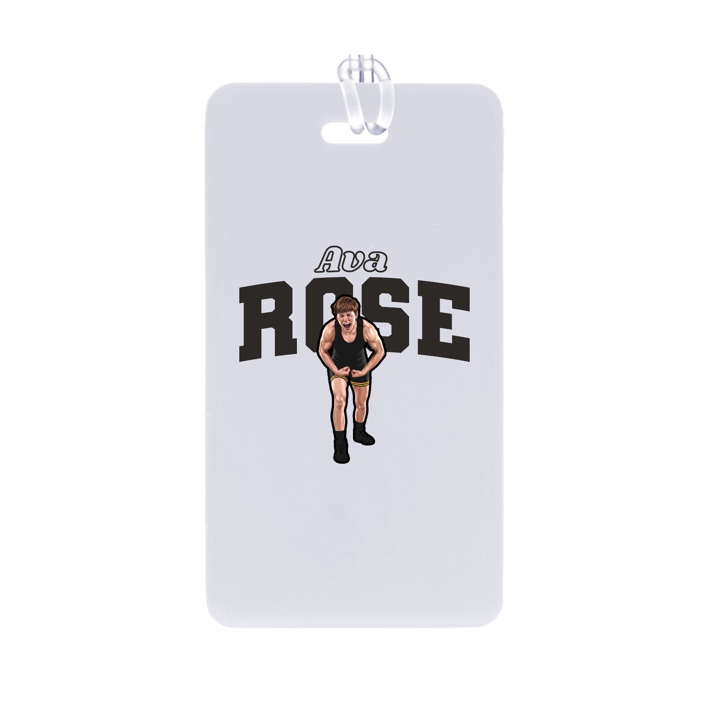 Bag Tag — Name Arch in Classic