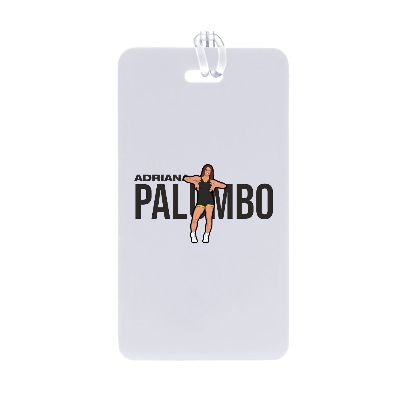 Bag Tag — Player Name in Classic