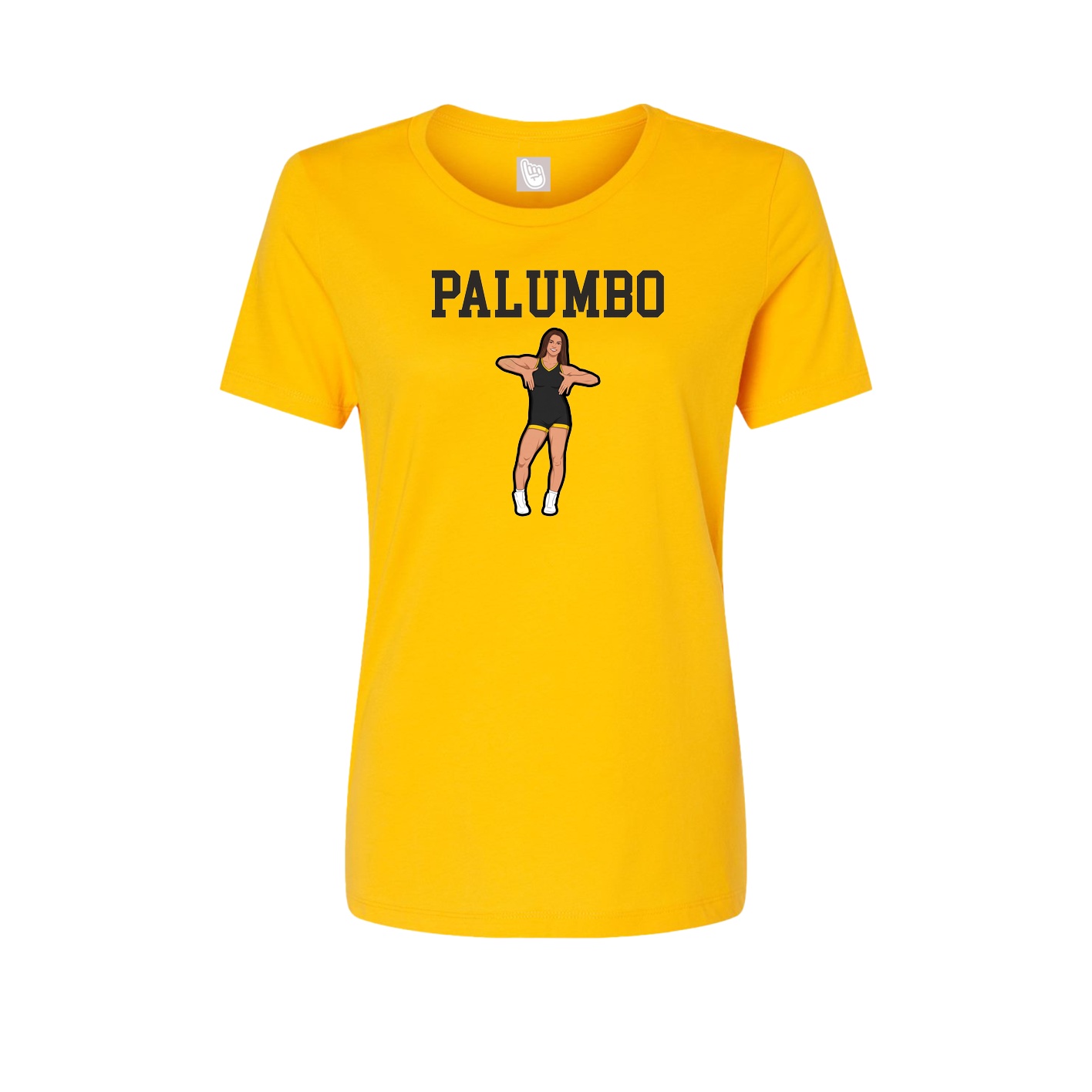 Fitted Women's Tee — Shirsey in Gold