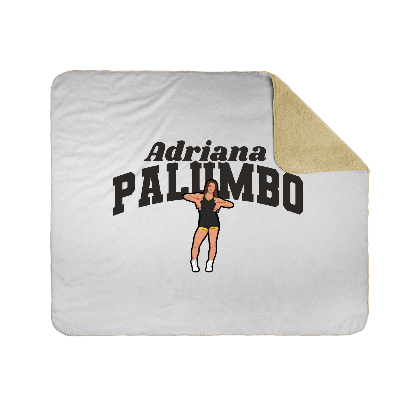 Throw Blanket — Signature Arch in White