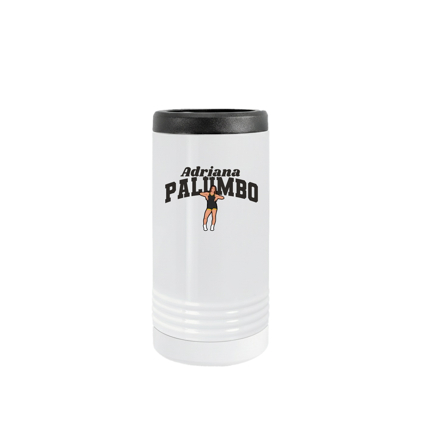 Slim Beverage Holder — Signature Arch in White