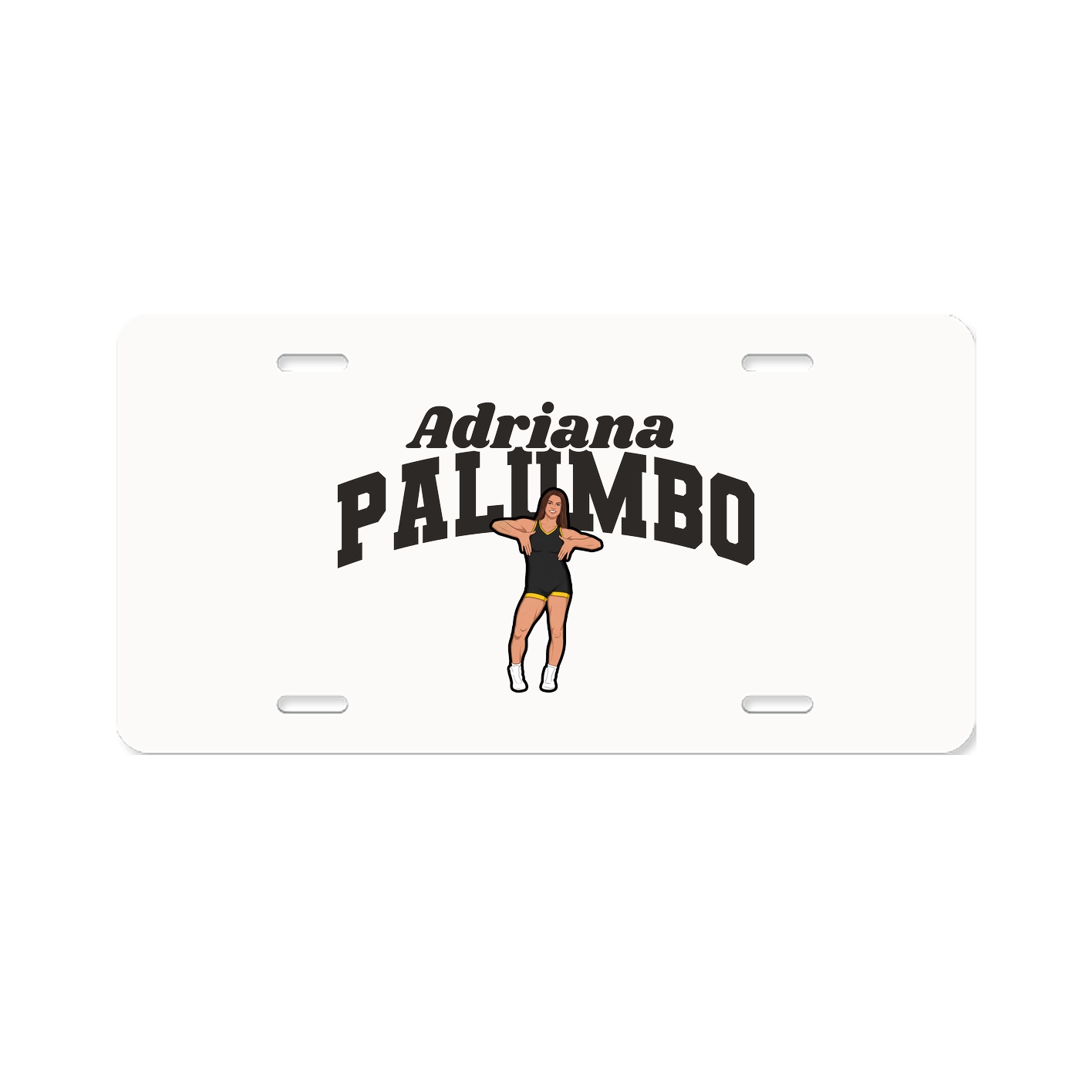 License Plate — Signature Arch in Classic
