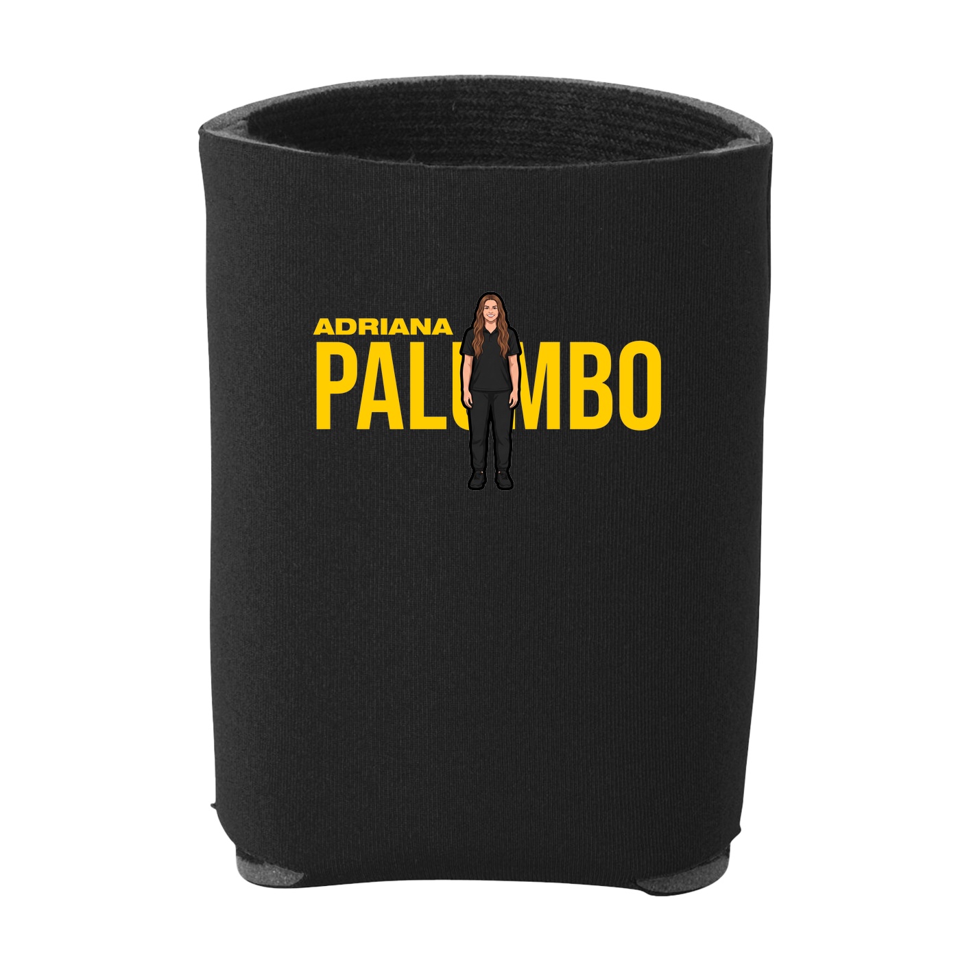 Can Holder — Player Name in Black
