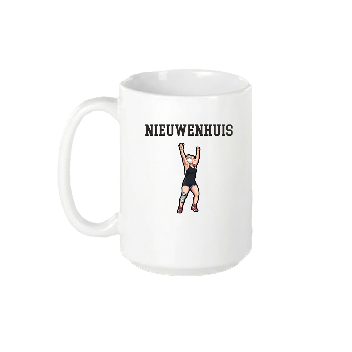 15oz Coffee Mug — Shirsey in White