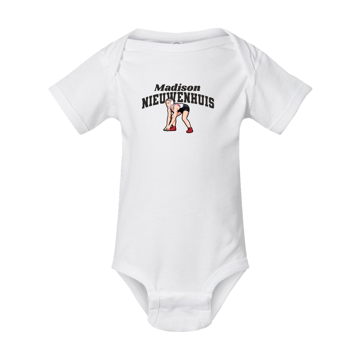 Baby Onesie — Signature Arch in White