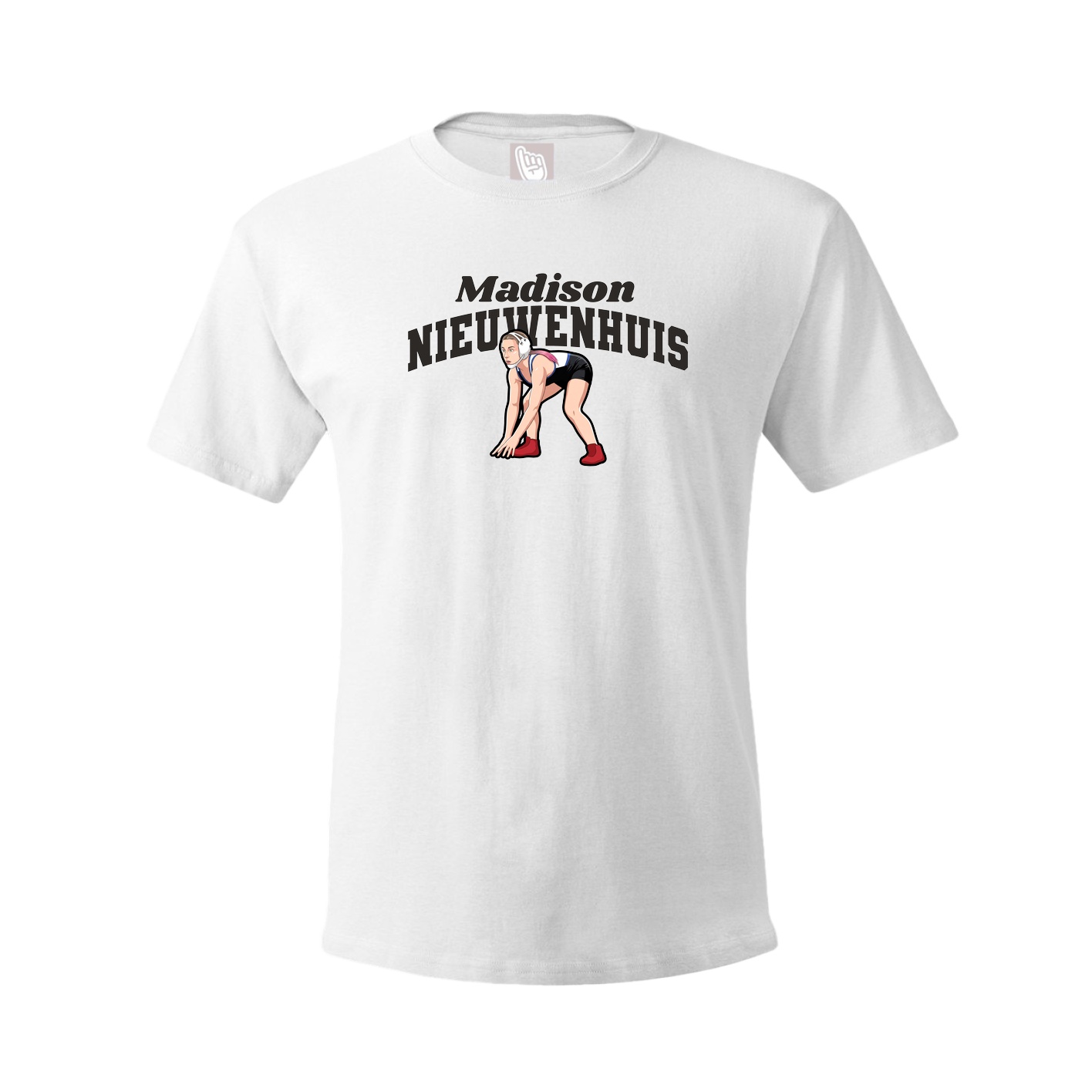 Tee — Signature Arch in White