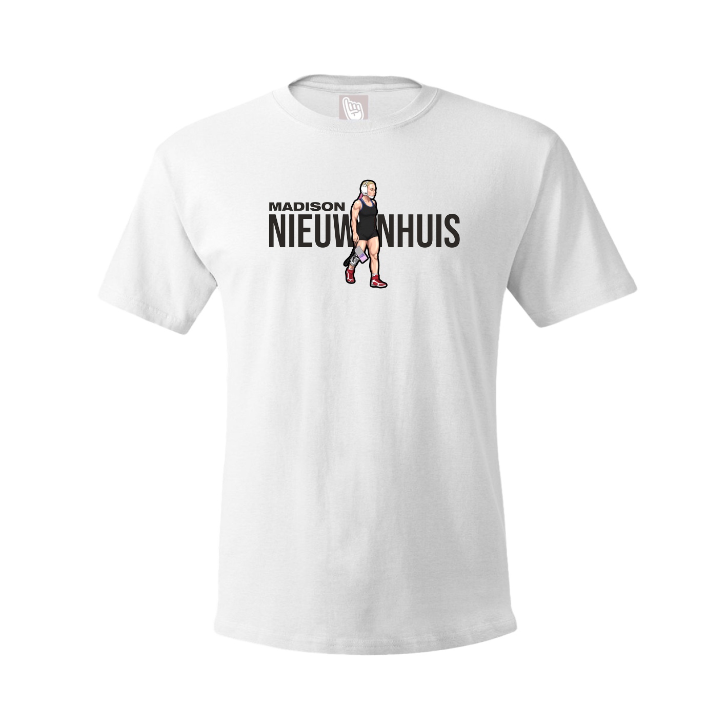 Youth Tee — Player Name in White