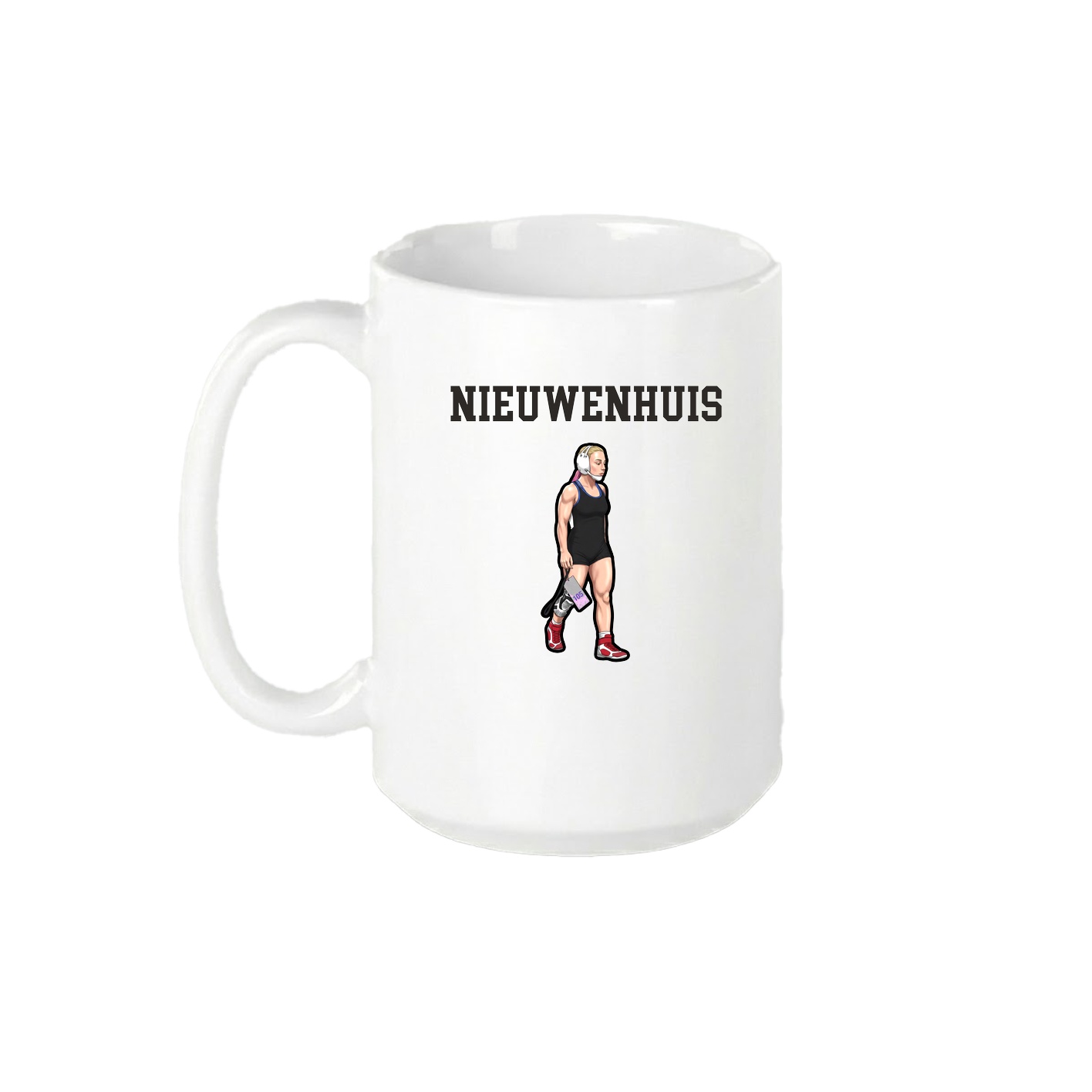 15oz Coffee Mug — Shirsey in White