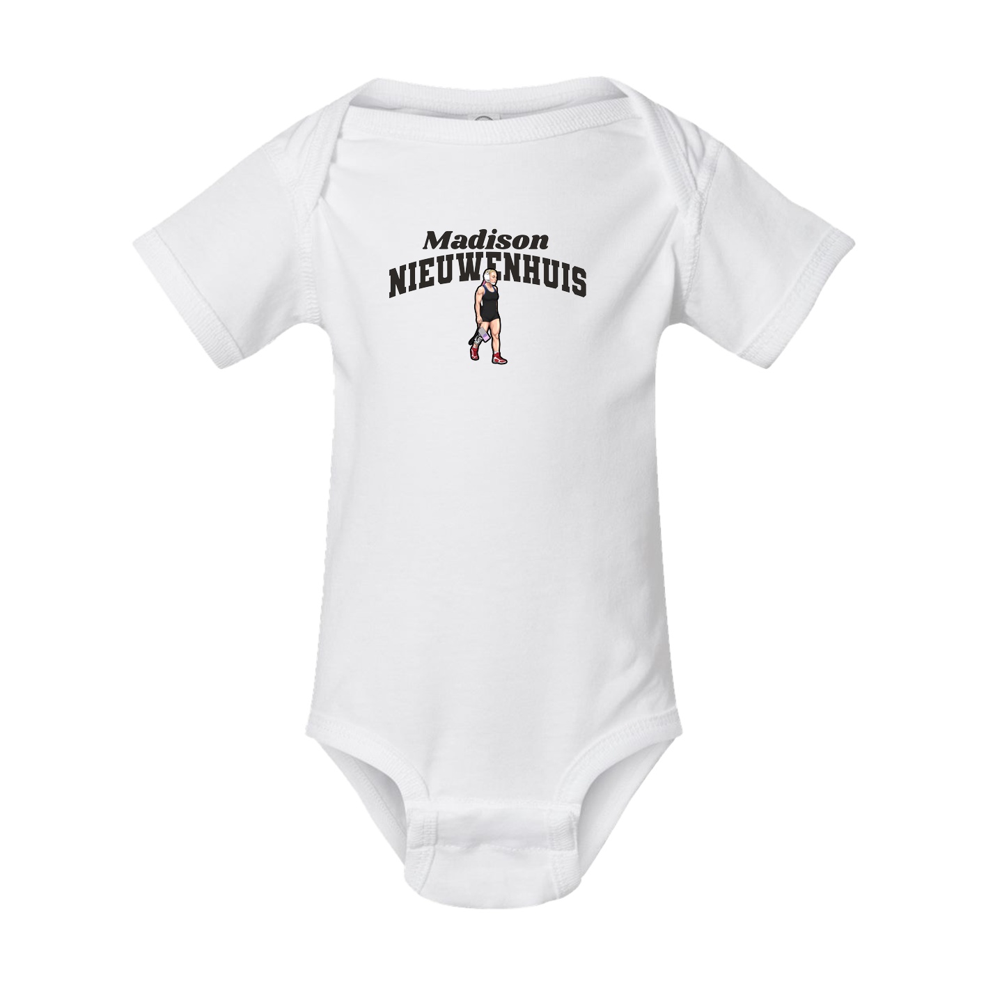 Baby Onesie — Signature Arch in White