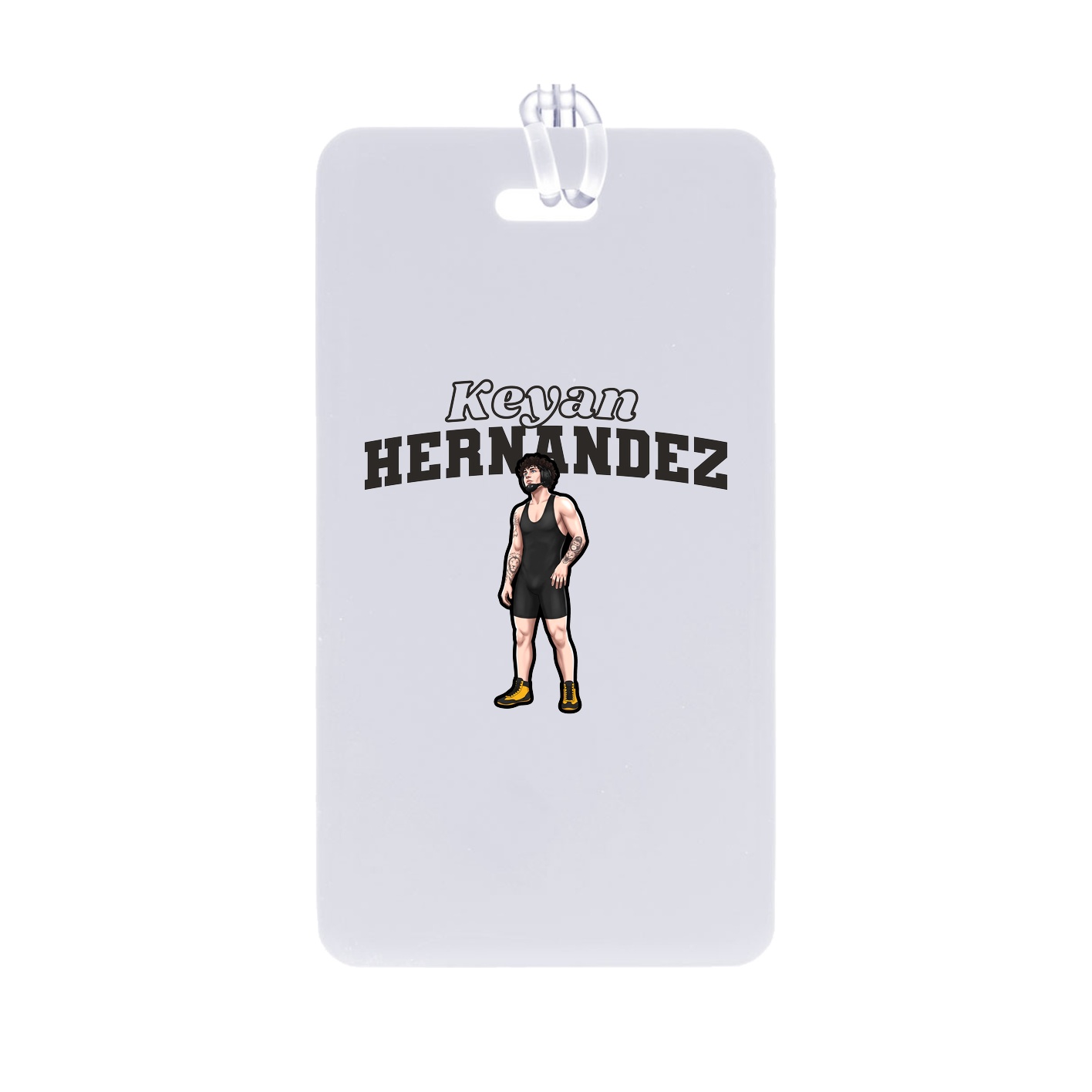 Bag Tag — Name Arch in Classic