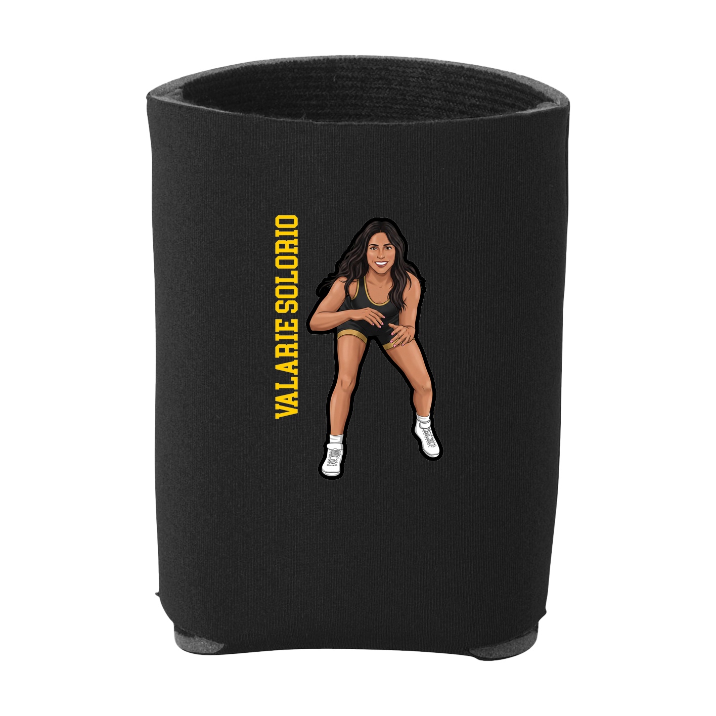Can Holder — Name Vertical in Black