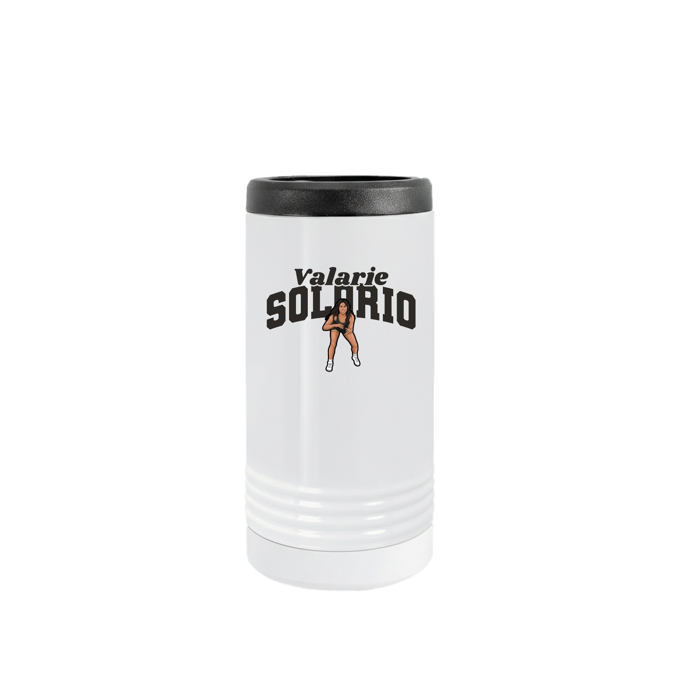 Slim Beverage Holder — Signature Arch in White