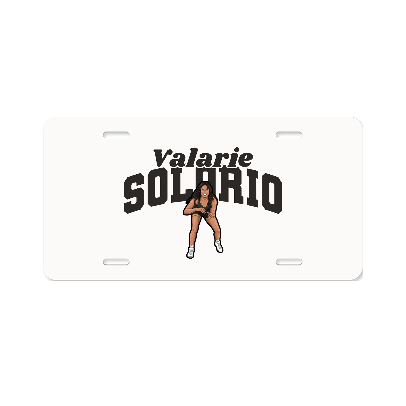 License Plate — Signature Arch in Classic