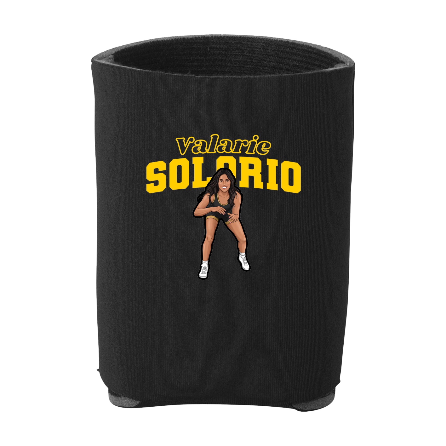 Can Holder — Name Arch in Black