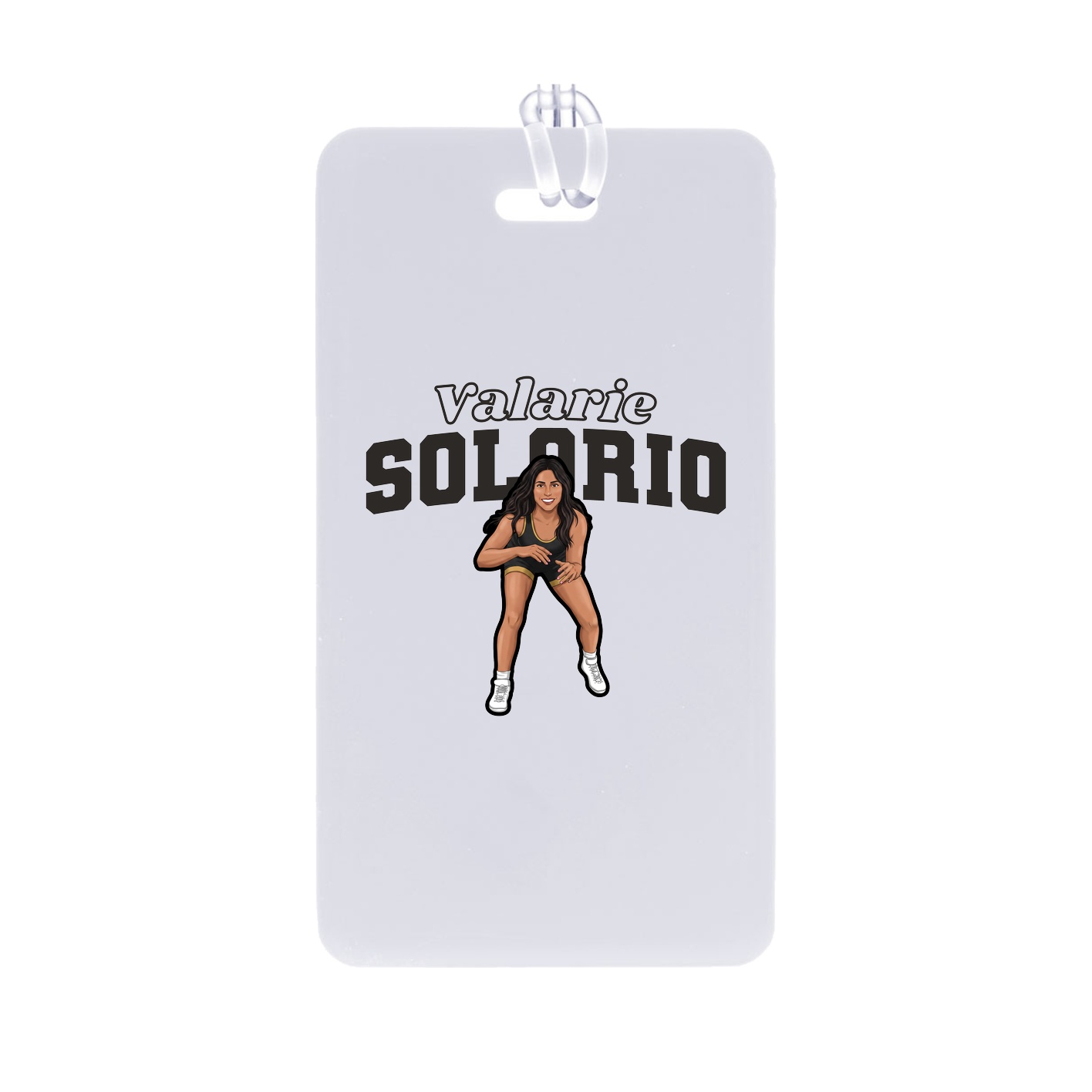 Bag Tag — Name Arch in Classic