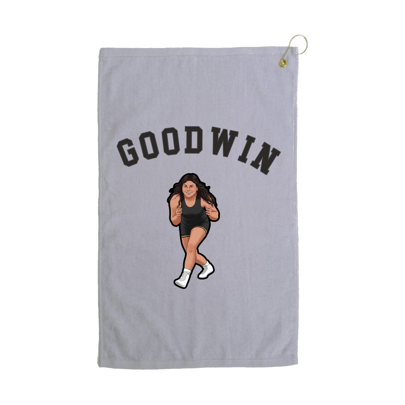 Golf Towel — Shirsey Arch in Grey