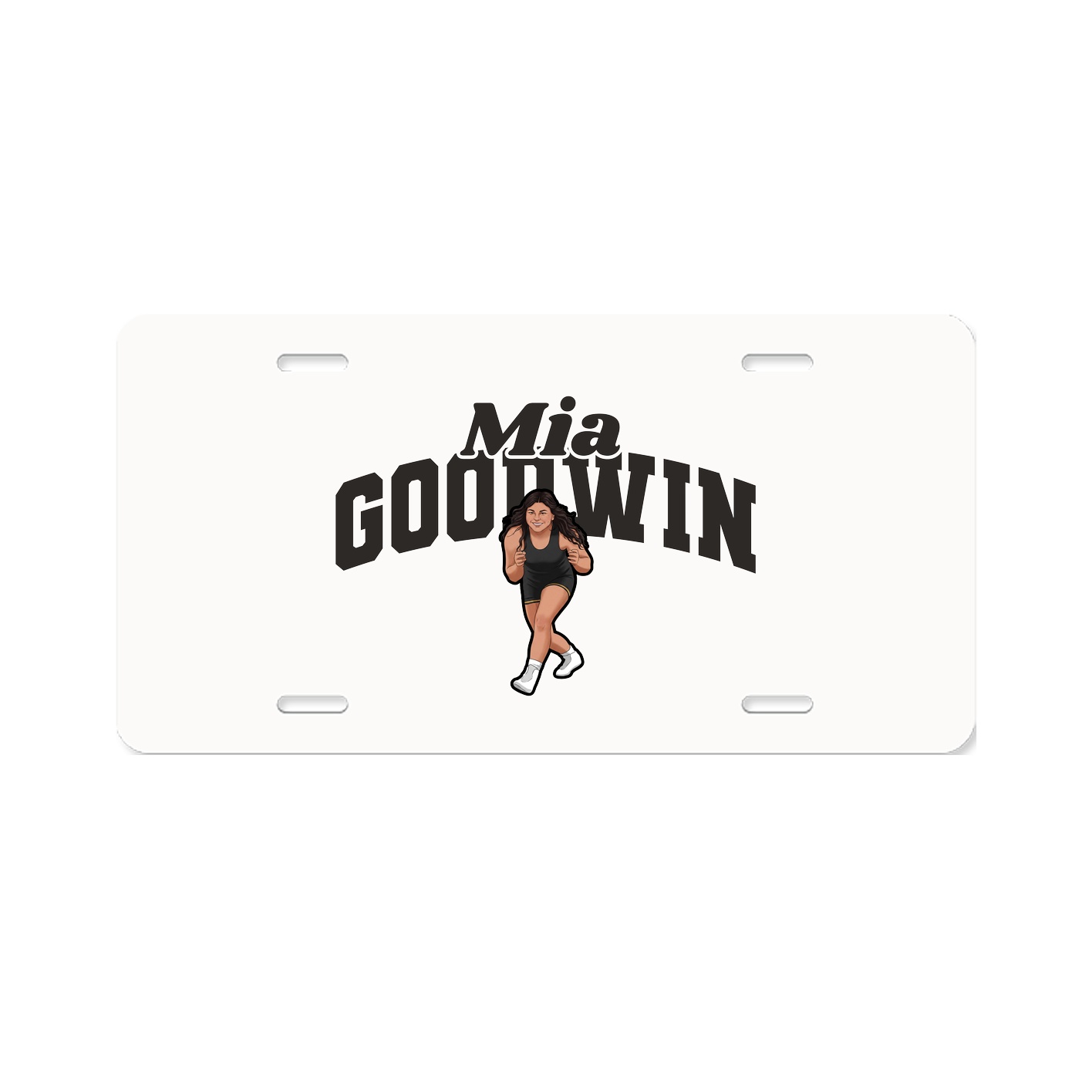 License Plate — Signature Arch in Classic