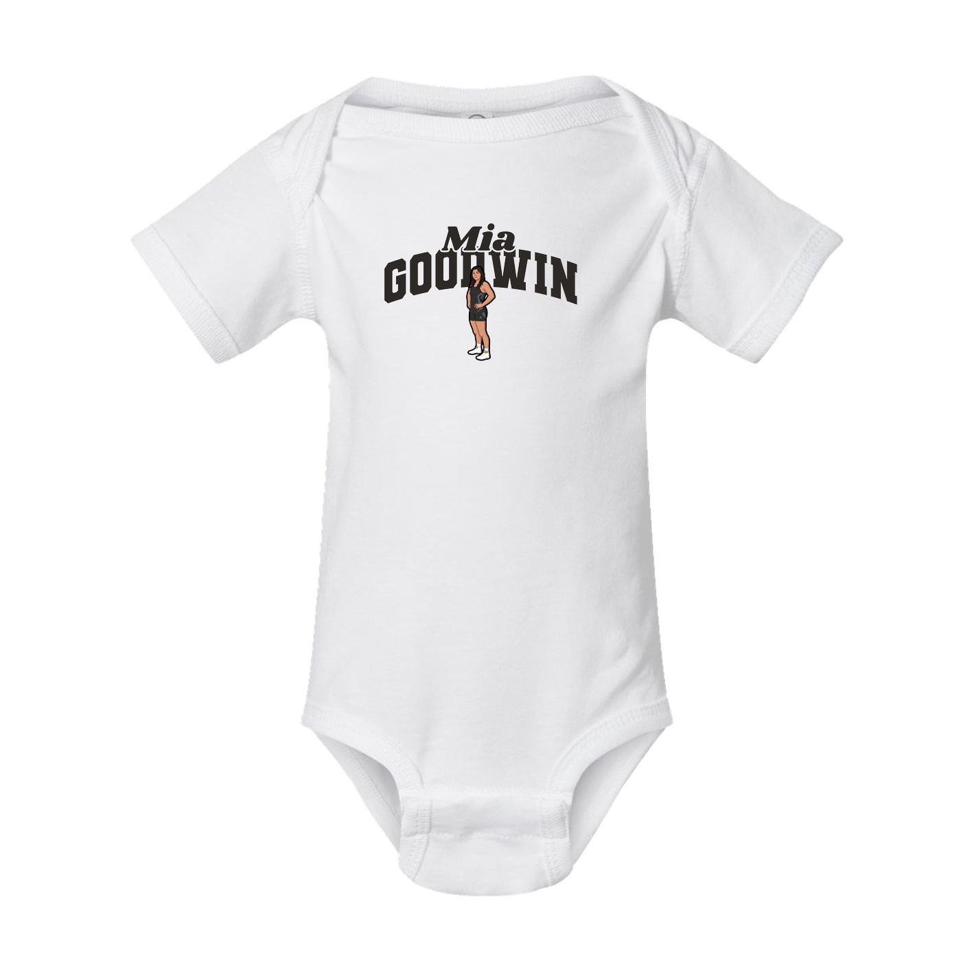 Baby Onesie — Signature Arch in White