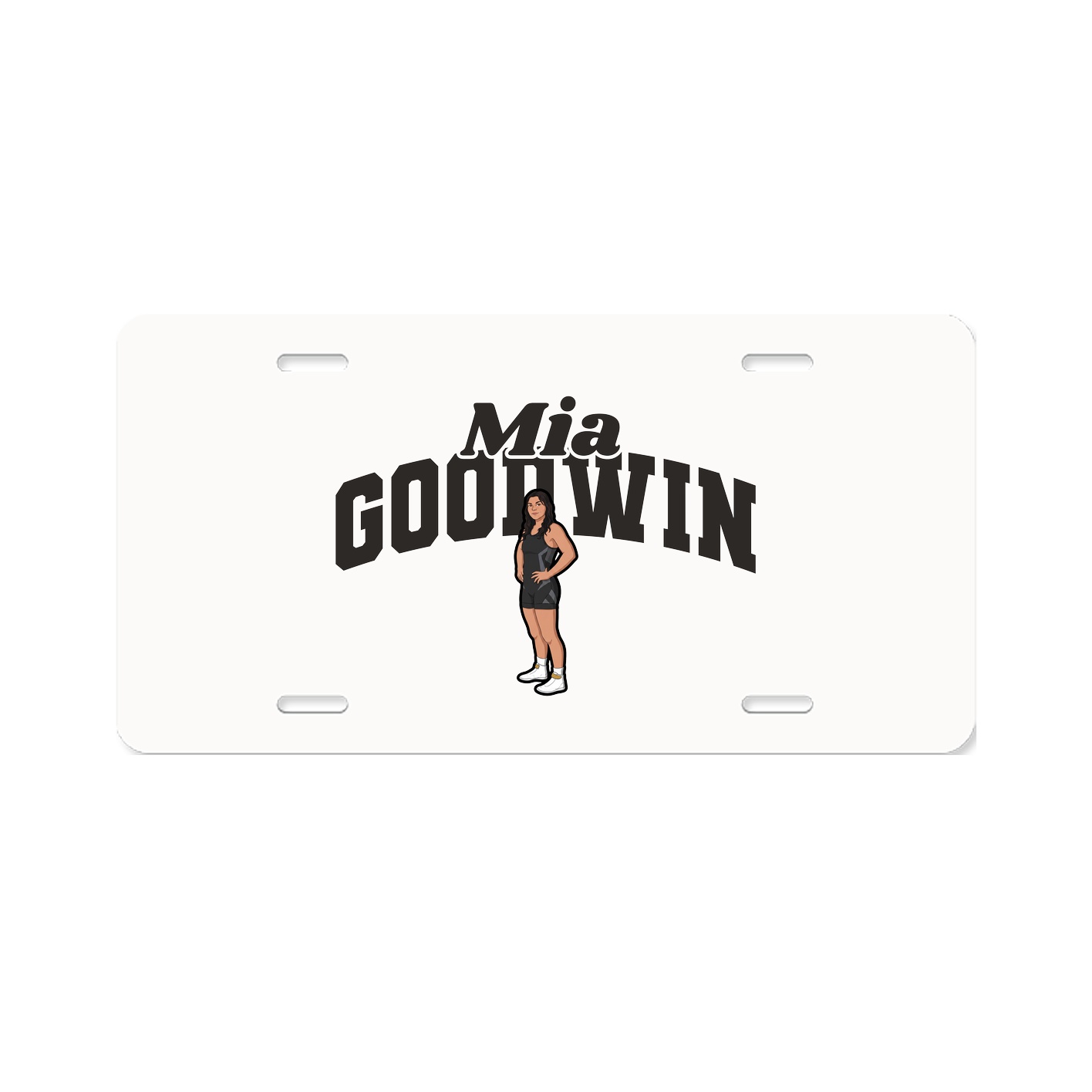 License Plate — Signature Arch in Classic